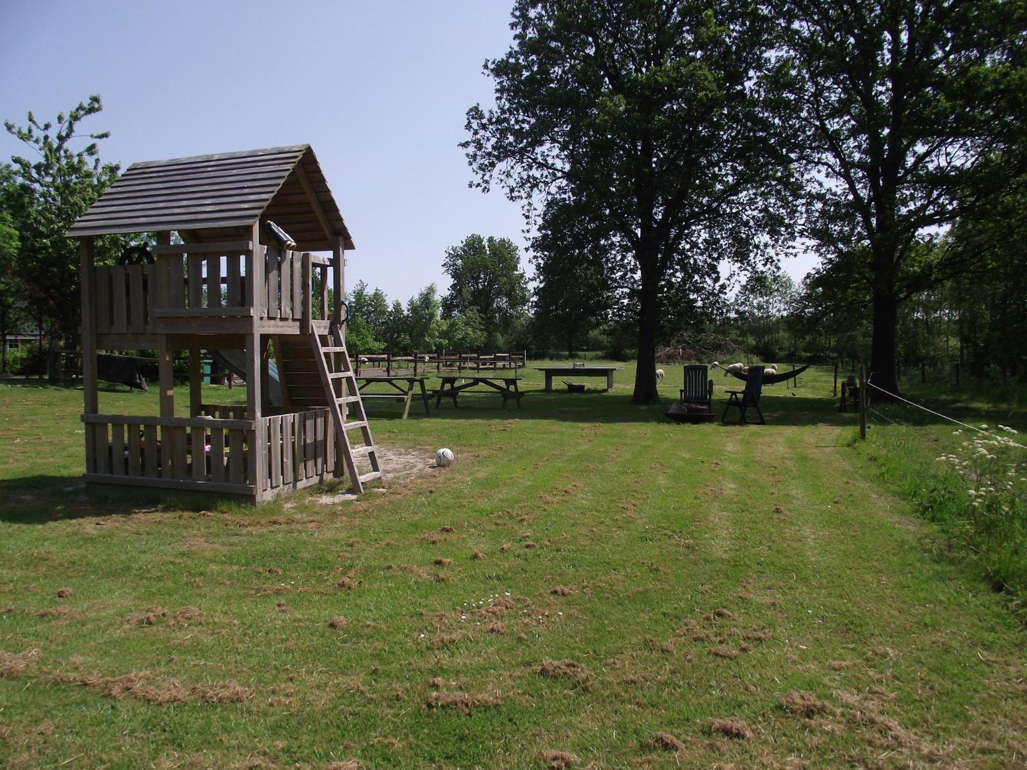 Vakantiehuisjes Landgoed Sonneborghe Kollumerzwaag Exterior foto